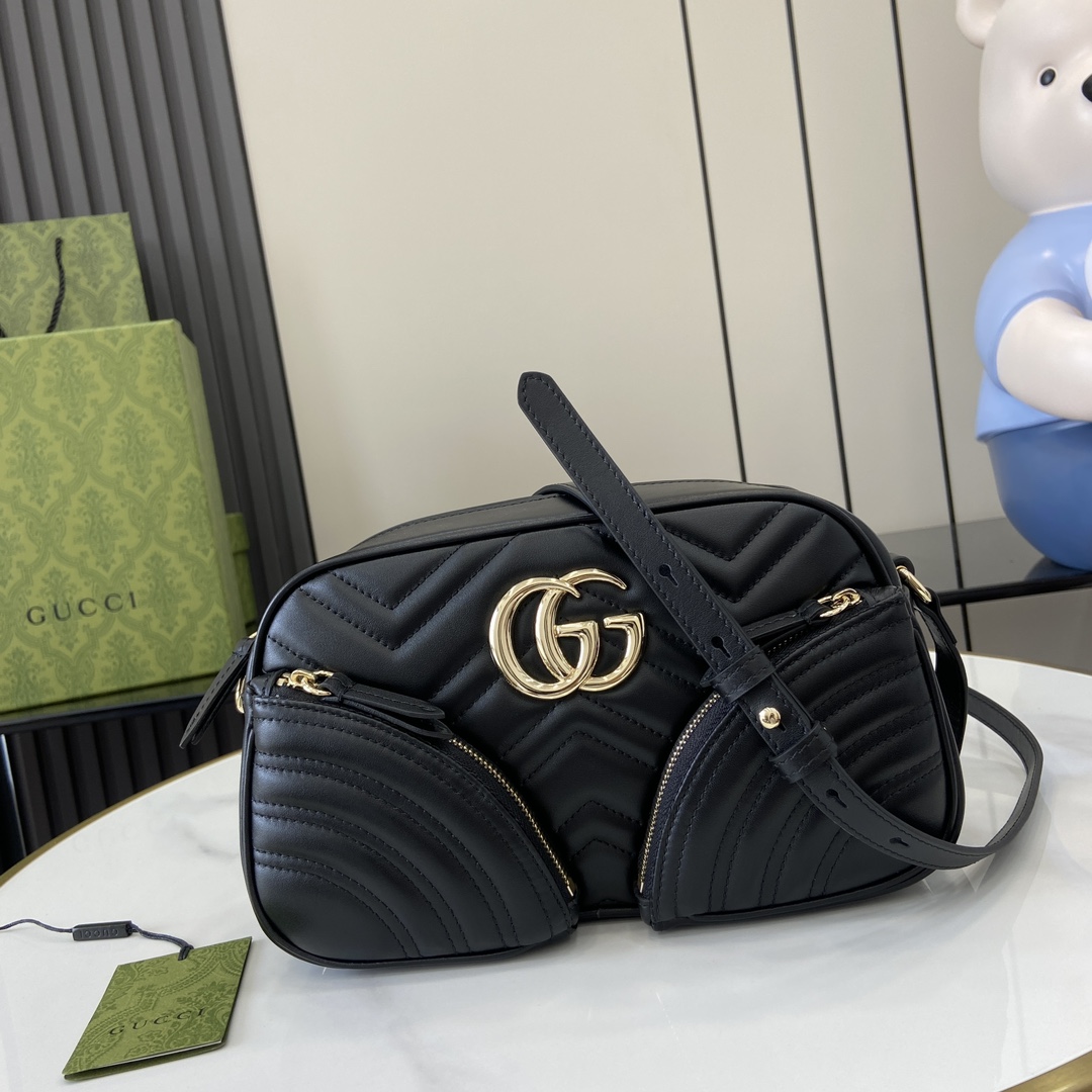 Gucci GG Marmont Small Shoulder Bag - DesignerGu