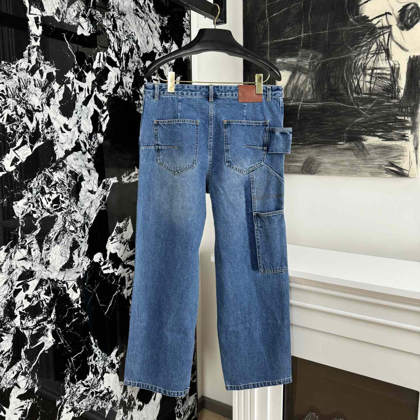 Dior Handwritten Christian Dior Carpenter Jeans - DesignerGu