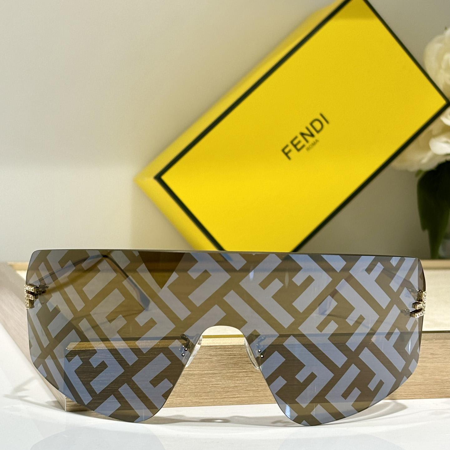 Fendi First Crystal Sunglasses    FE4121U - DesignerGu