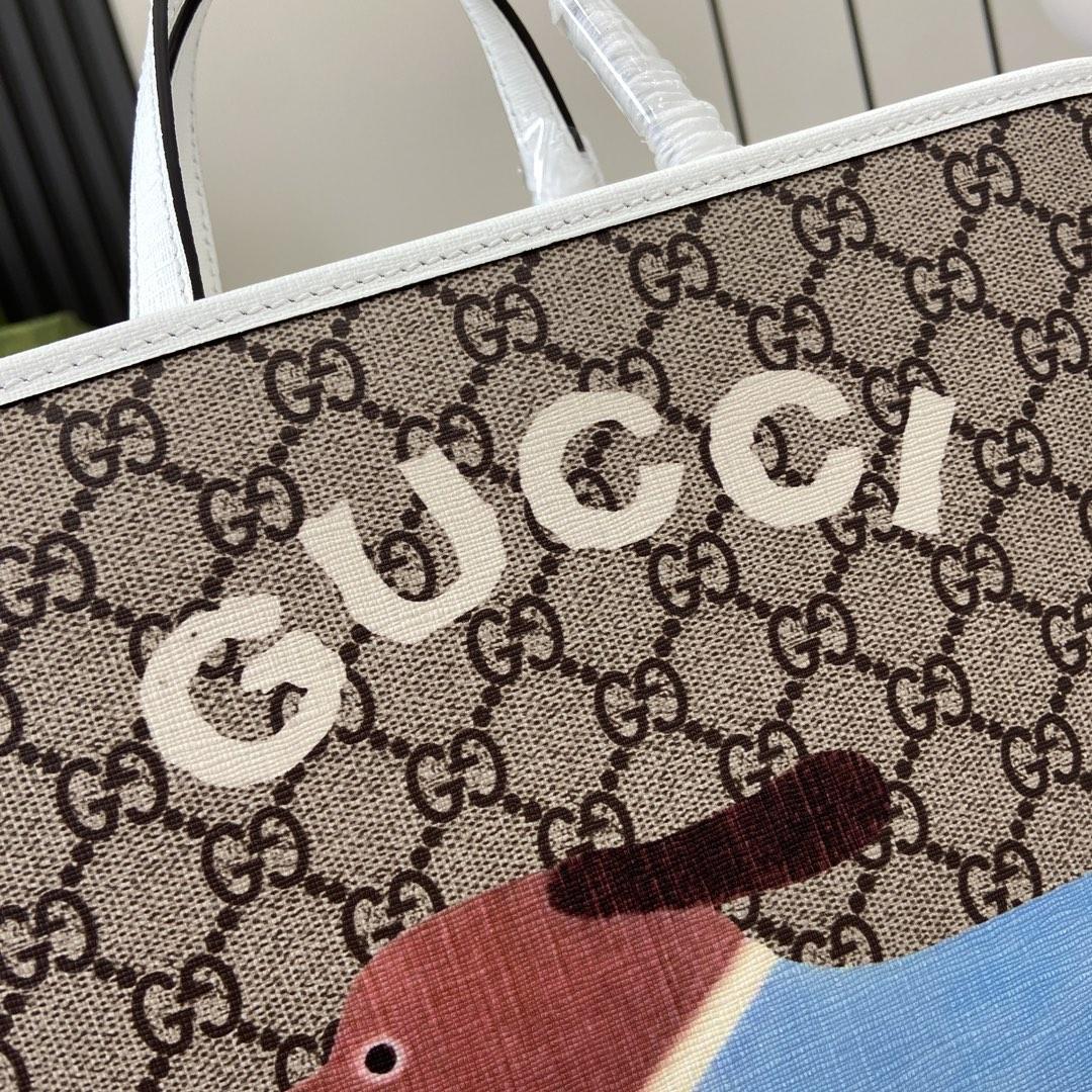 Gucci Children's Dog Print Tote Bag - DesignerGu