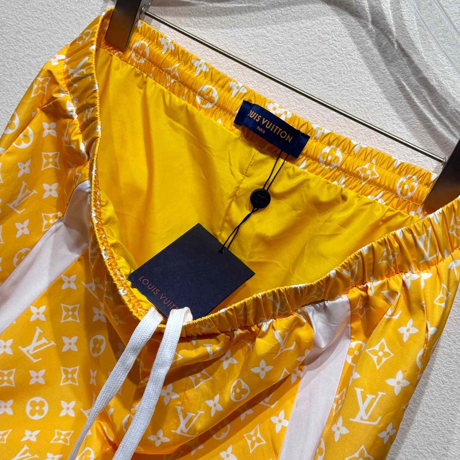 Louis Vuitton Monogram Printed Technical Track Pants    - DesignerGu