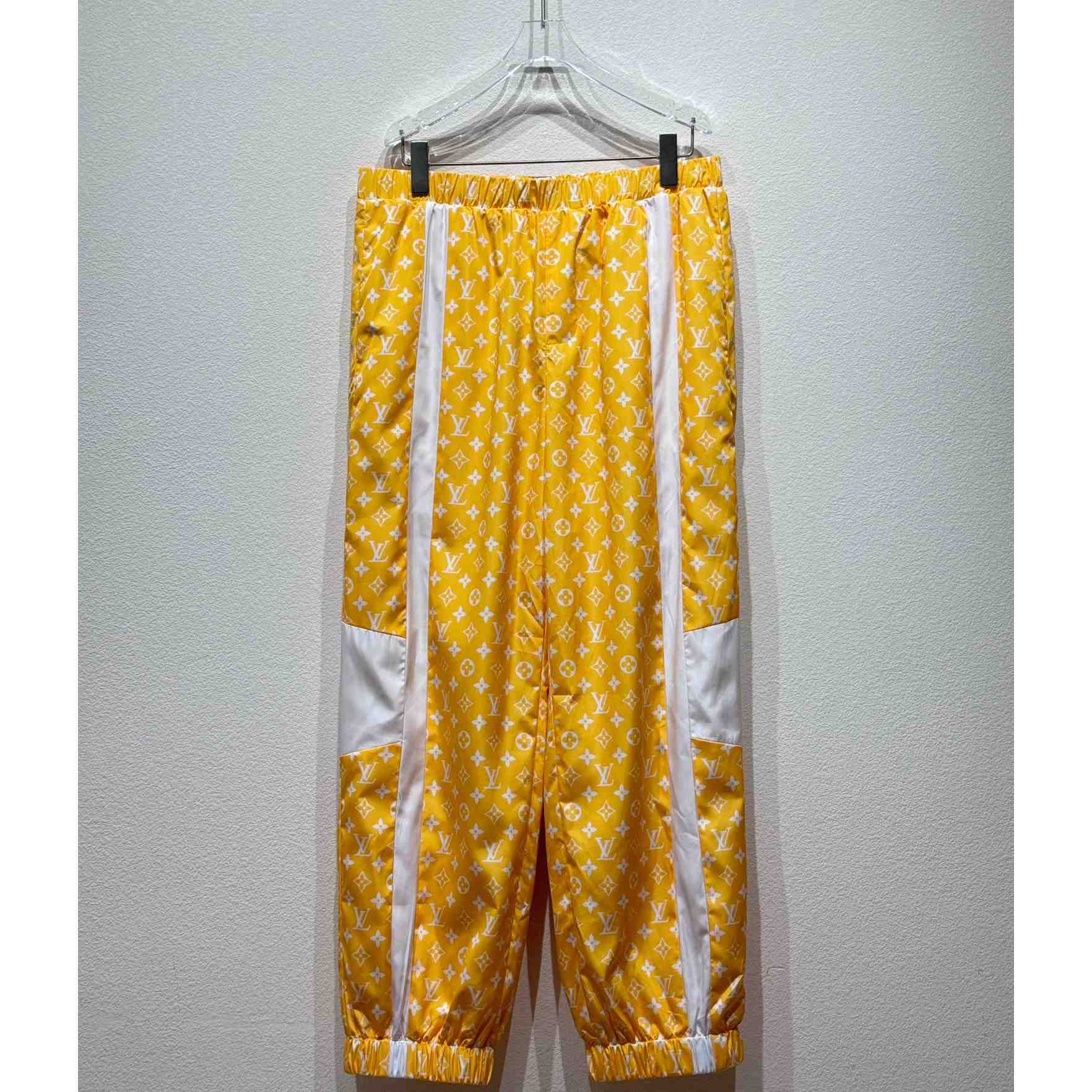 Louis Vuitton Monogram Printed Technical Track Pants    - DesignerGu