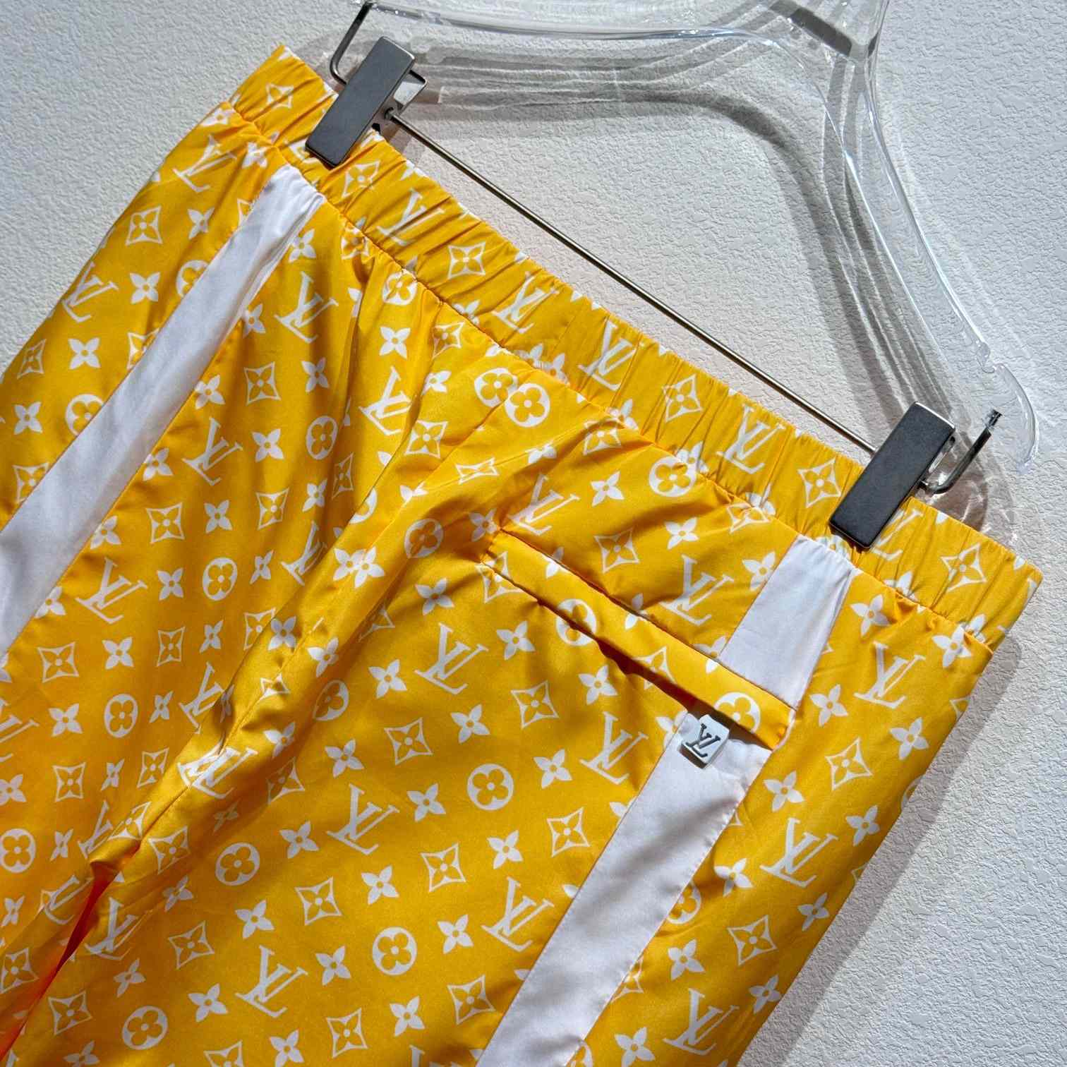 Louis Vuitton Monogram Printed Technical Track Pants    - DesignerGu