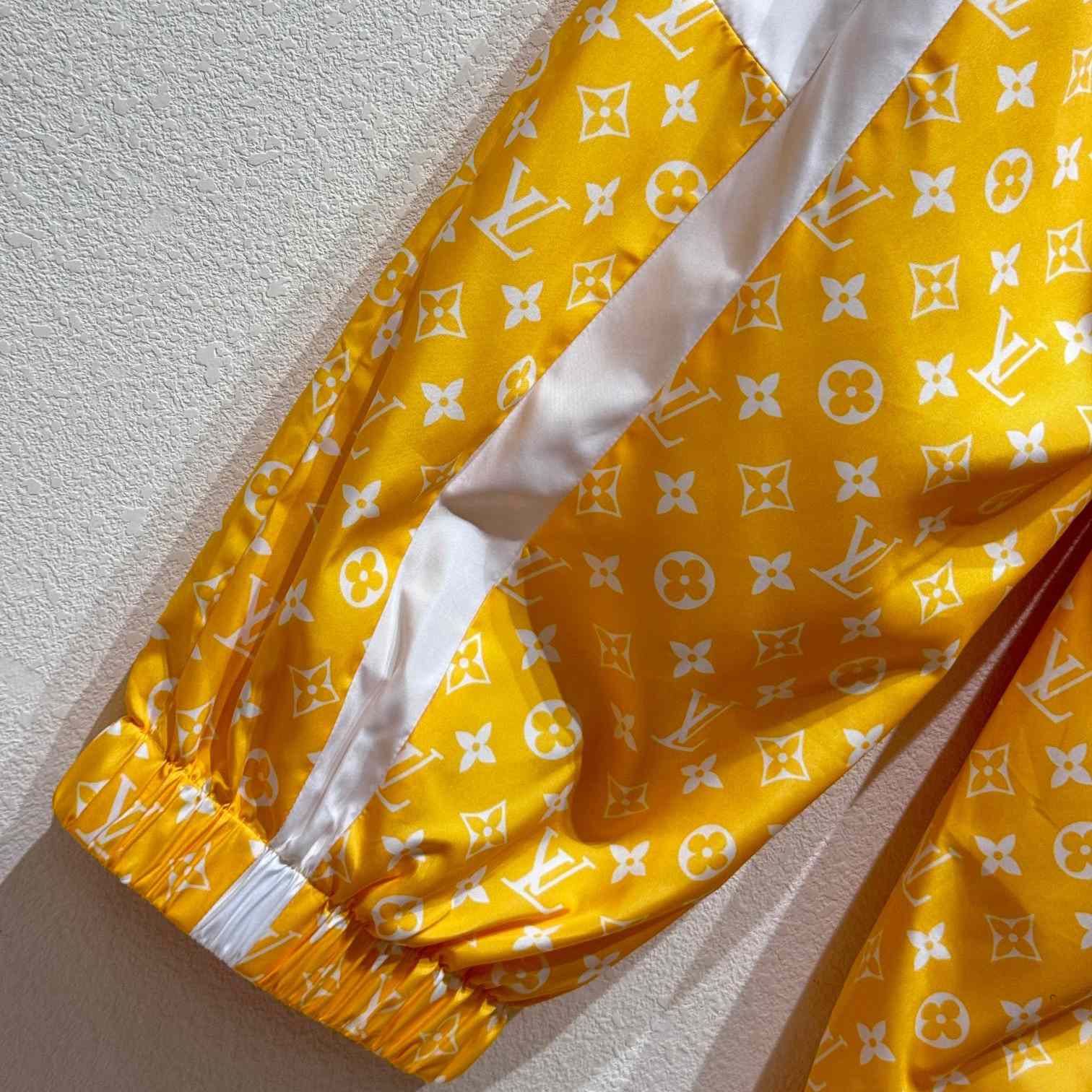 Louis Vuitton Monogram Printed Technical Track Pants    - DesignerGu