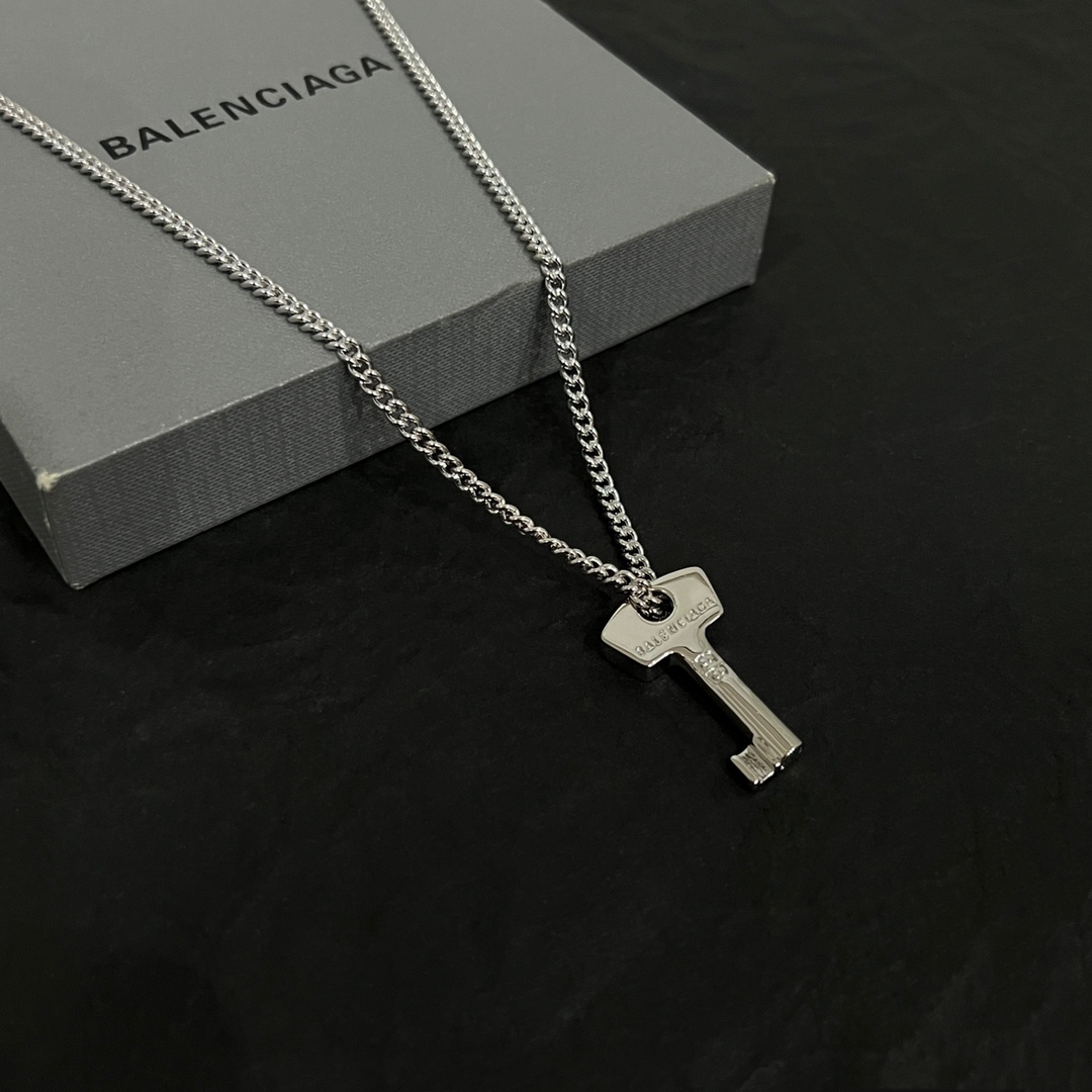 Balenciaga Amour Key Necklace  - DesignerGu