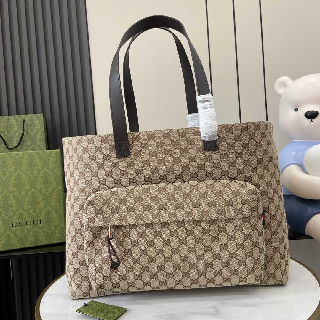 Gucci Large GG Tote Bag - DesignerGu