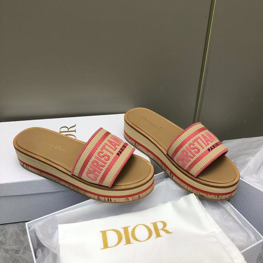 Dior Dioriviera Dway Platform Slide - DesignerGu