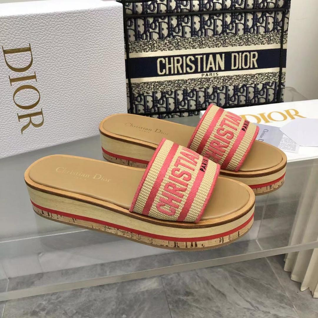 Dior Dioriviera Dway Platform Slide - DesignerGu