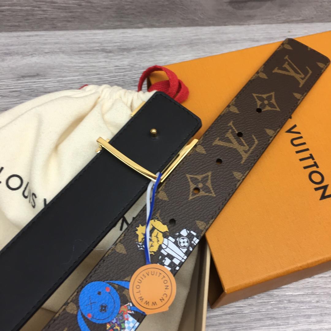 Louis Vuitton 40mm Reversible Belt - DesignerGu