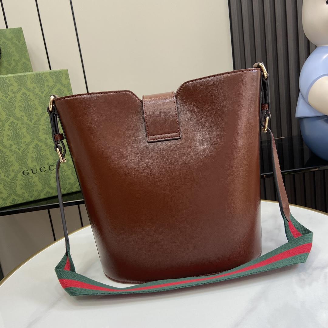 Gucci Medium Bucket Shoulder Bag - DesignerGu