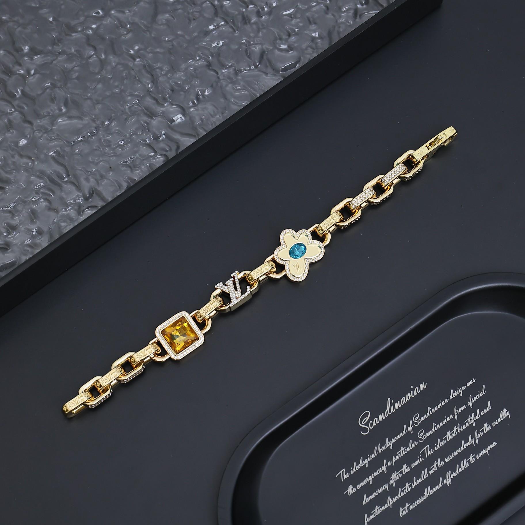 Louis Vuitton Paradise Stone Bracelet   M1594M - DesignerGu