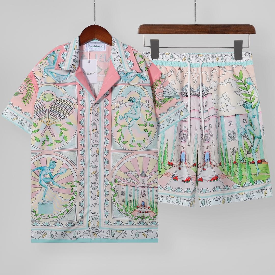 Casablanca Shirt & Shorts - DesignerGu