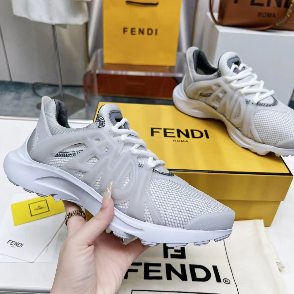 Fendi Tag Sneakers - DesignerGu