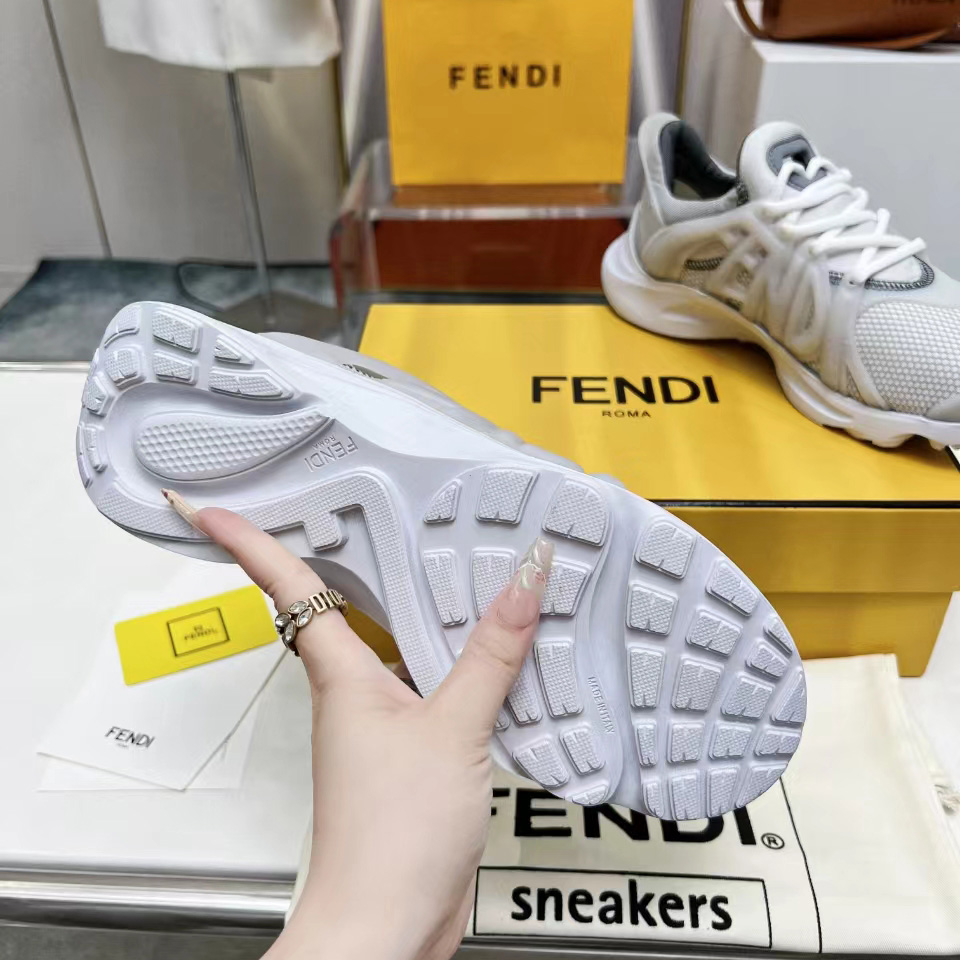 Fendi Tag Sneakers - DesignerGu