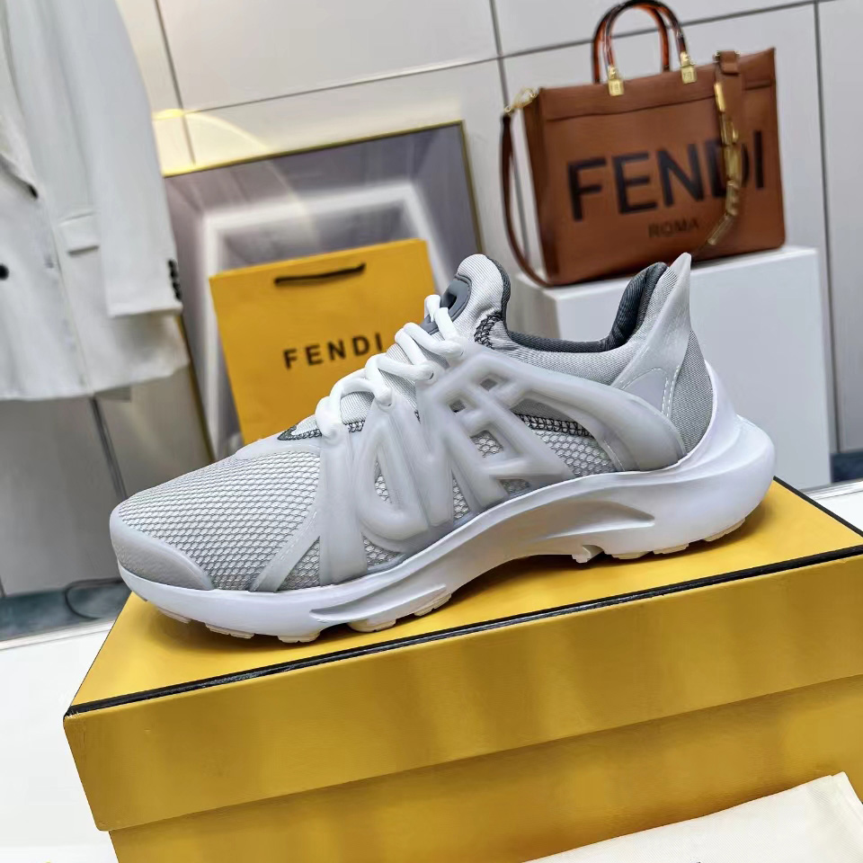 Fendi Tag Sneakers - DesignerGu