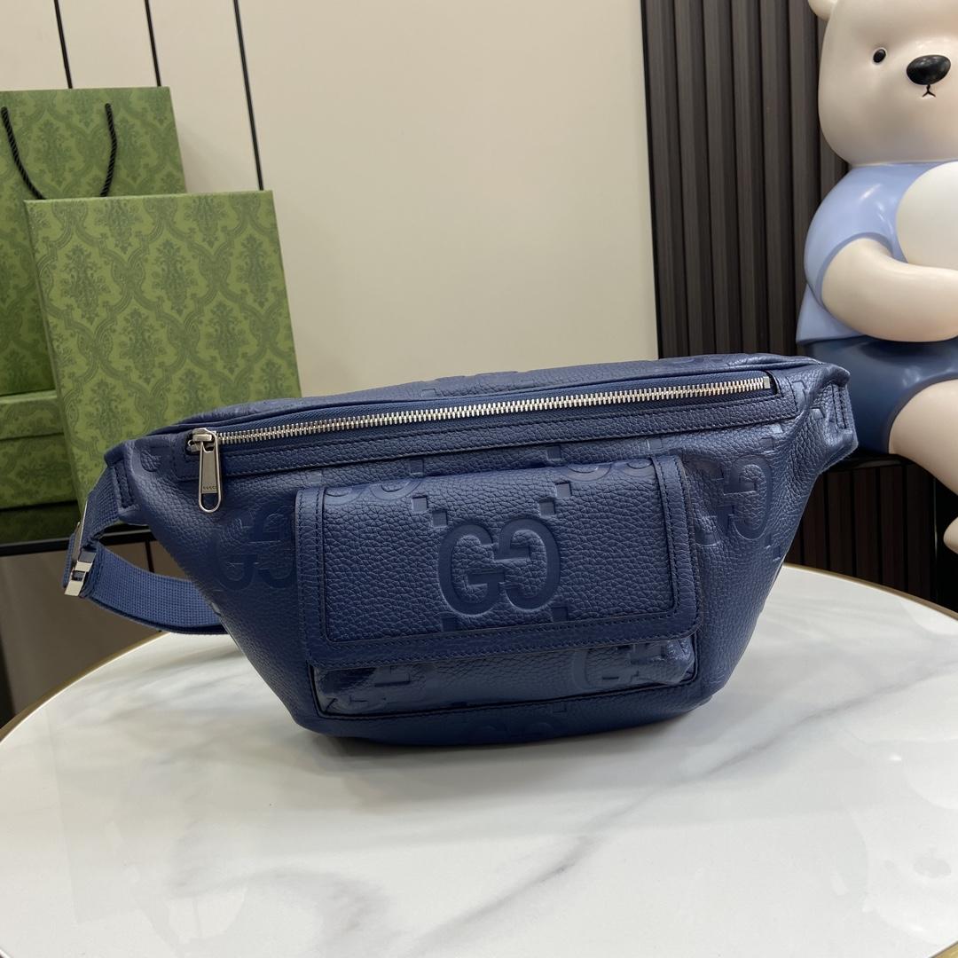 Gucci Jumbo GG Belt Bag - DesignerGu