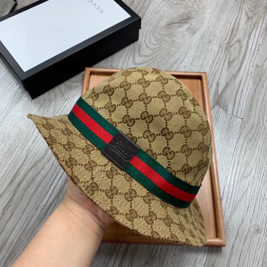 Gucci GG Bucket Hat - DesignerGu