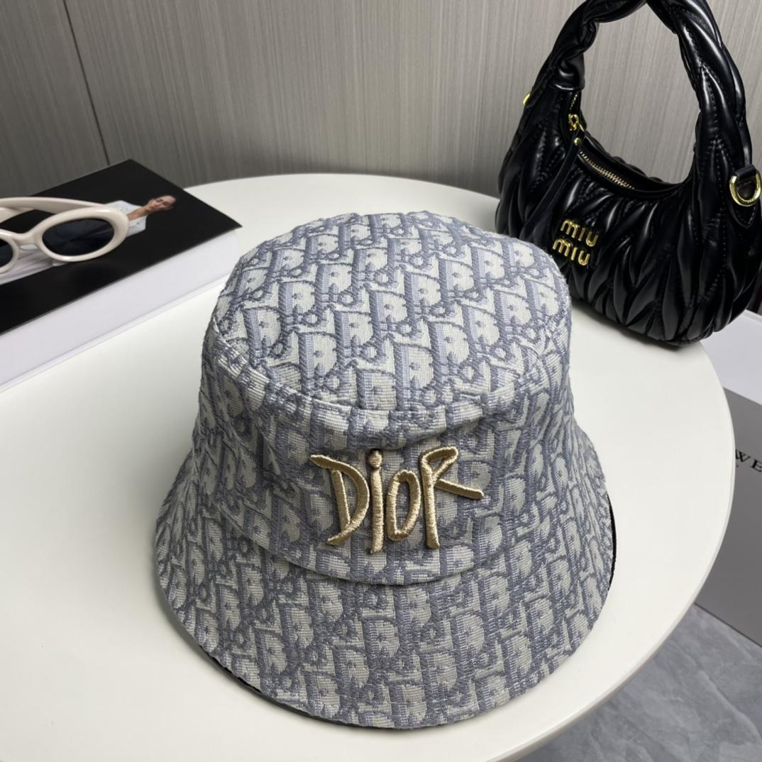 Dior Oblique Bucket Hat - DesignerGu