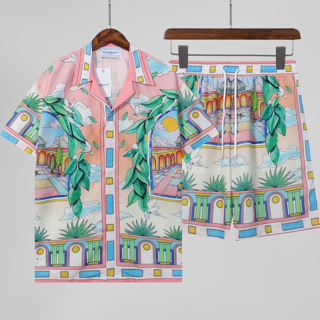 Casablanca Shirt & Shorts - DesignerGu