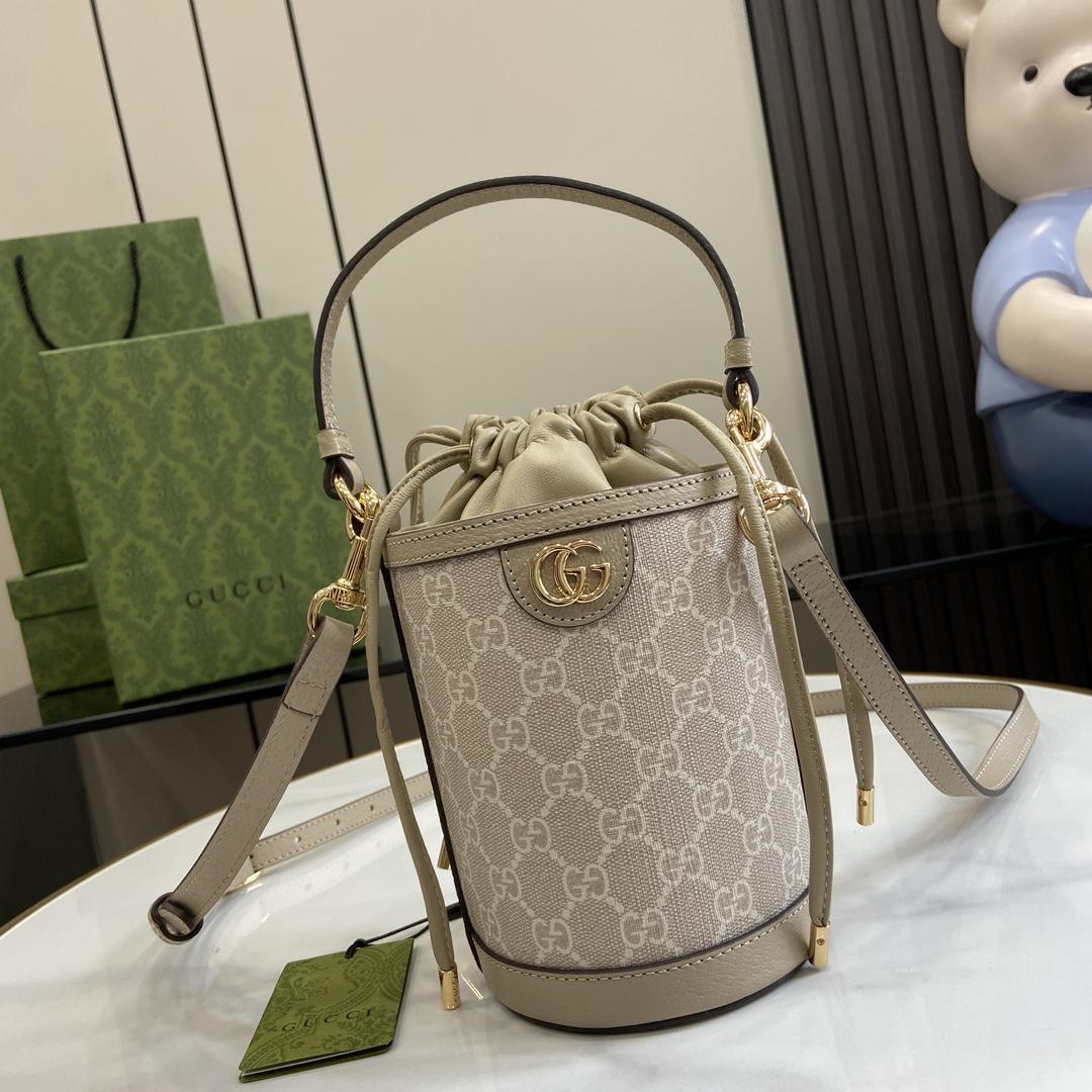 Gucci Ophidia Mini Bucket Bag   - DesignerGu