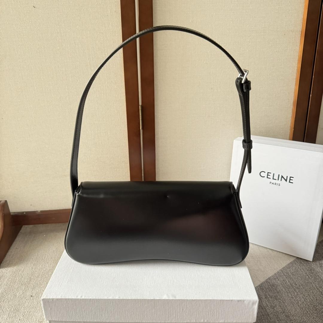 Celine Medium Celine Lola Bag In Shiny Calfskin - DesignerGu