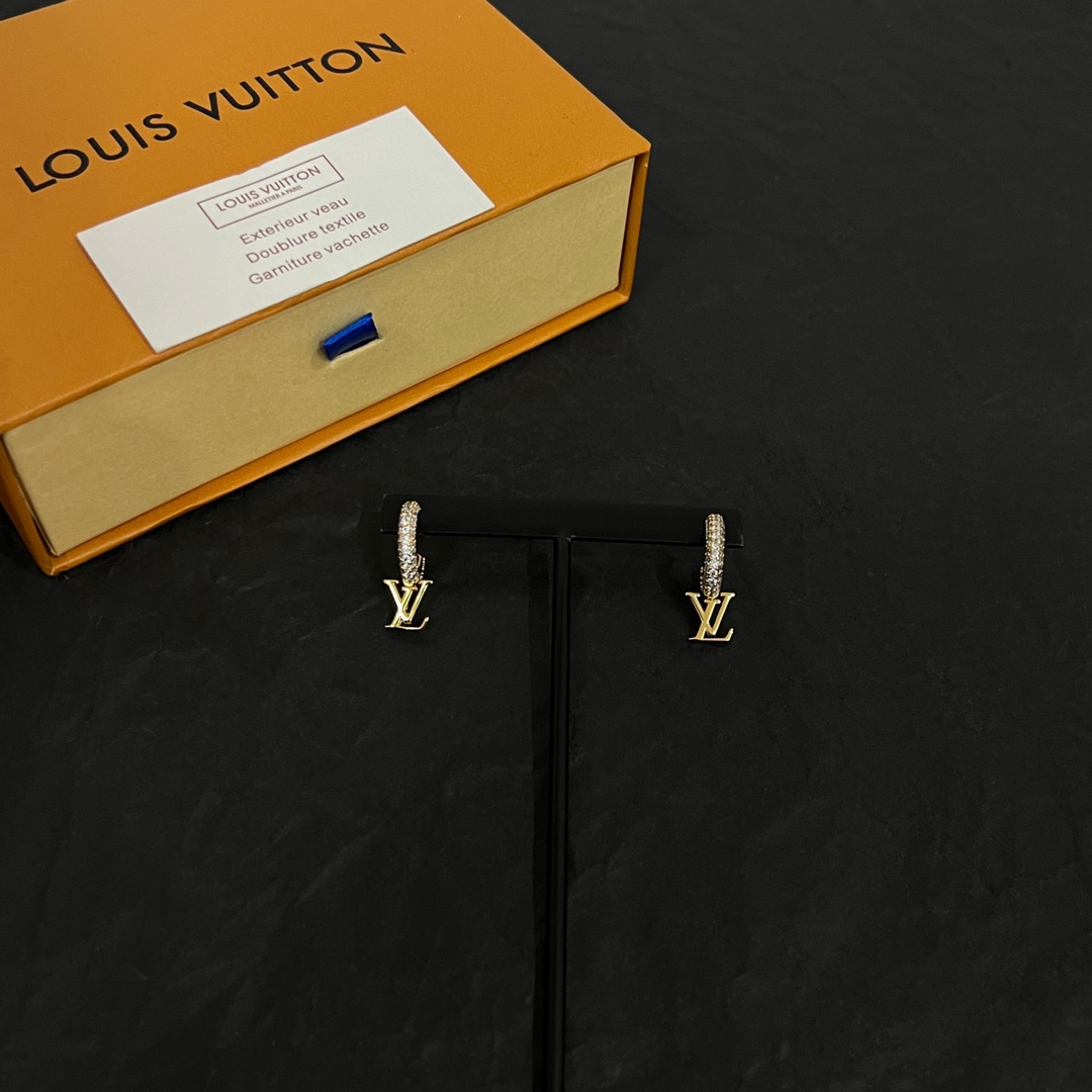 Louis Vuitton LV Iconic Earrings  M01732 - DesignerGu