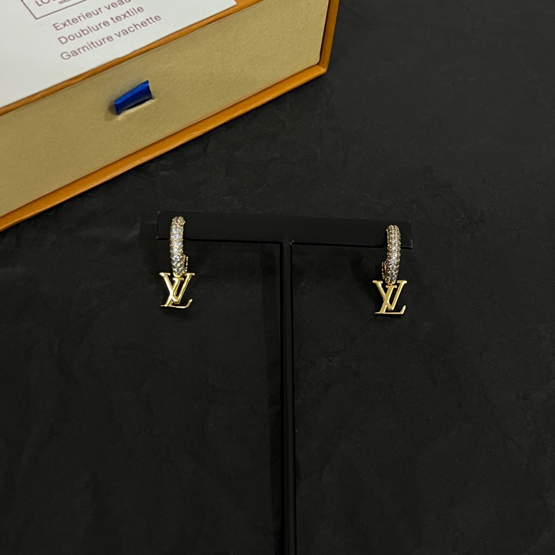 Louis Vuitton LV Iconic Earrings  M01732 - DesignerGu