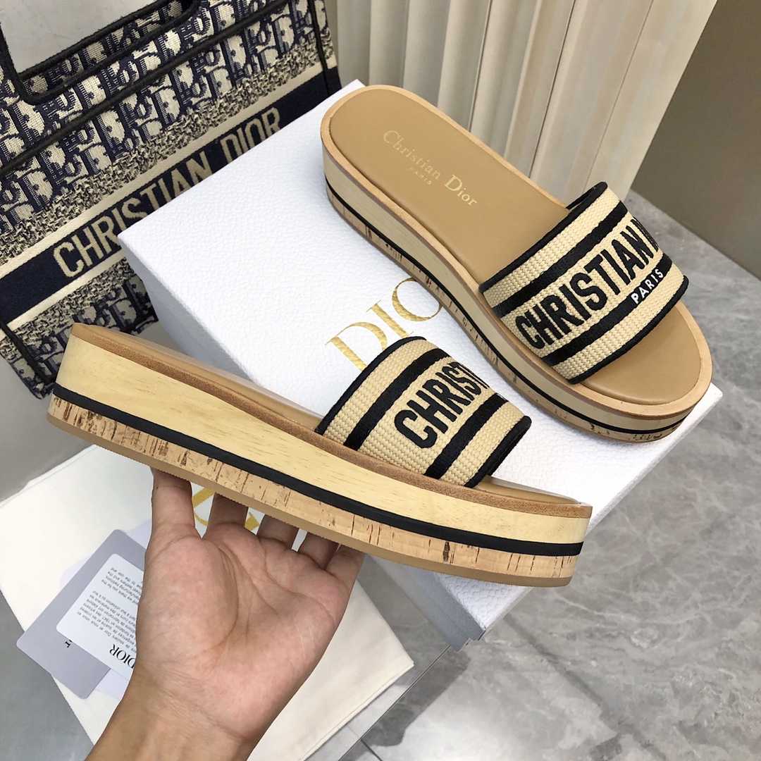 Dior Dioriviera Dway Platform Slide - DesignerGu