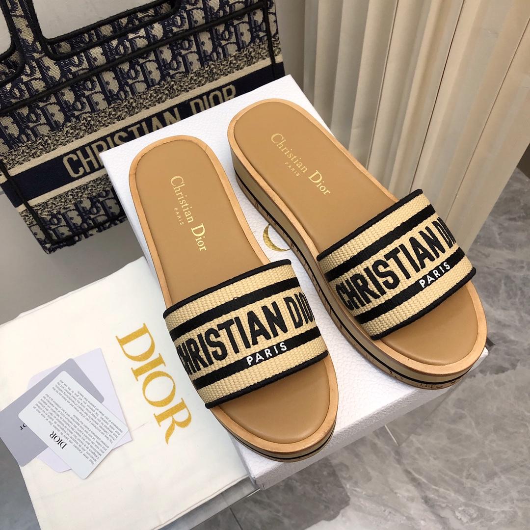 Dior Dioriviera Dway Platform Slide - DesignerGu