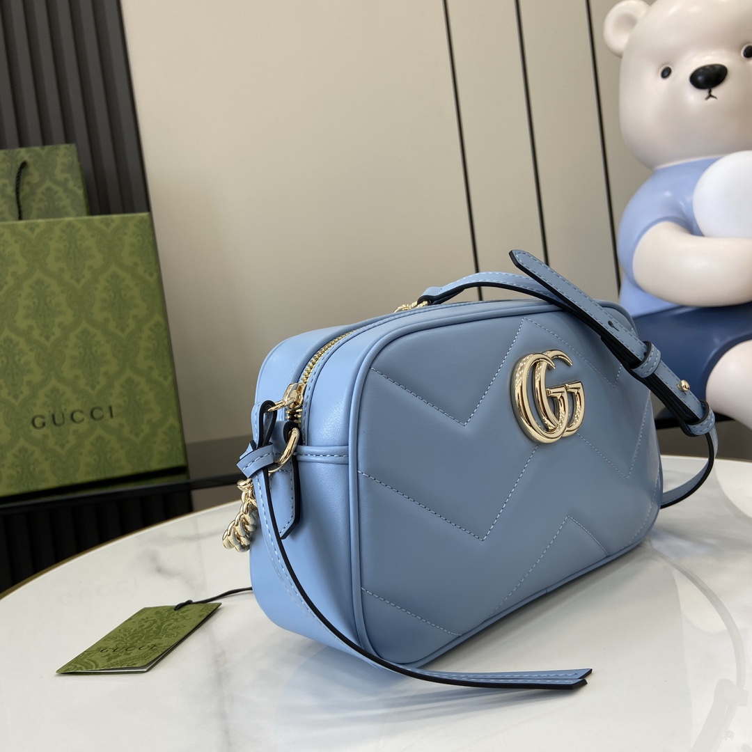 Gucci GG Marmont Small Shoulder Bag - DesignerGu