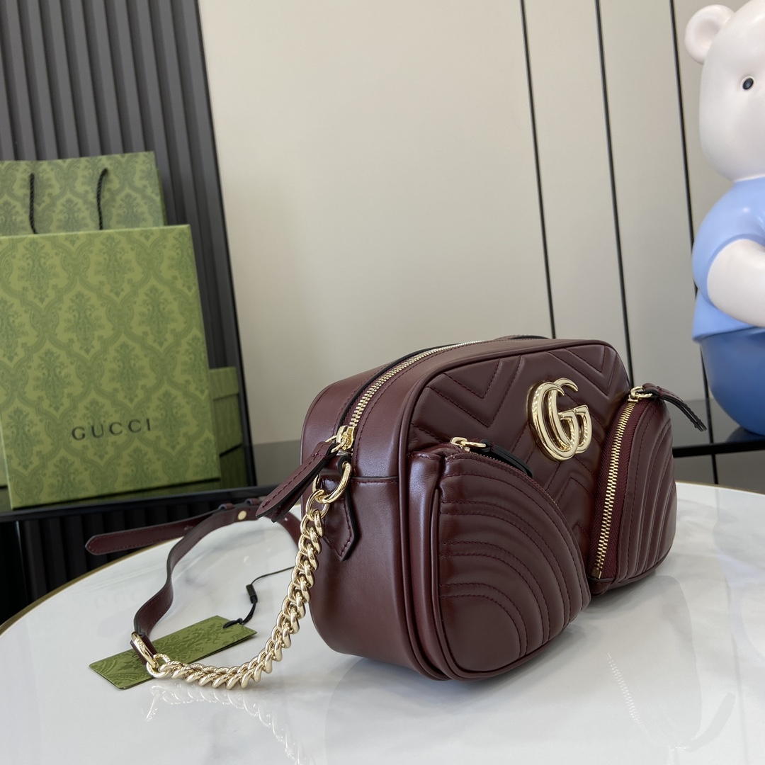 Gucci GG Marmont Small Shoulder Bag - DesignerGu