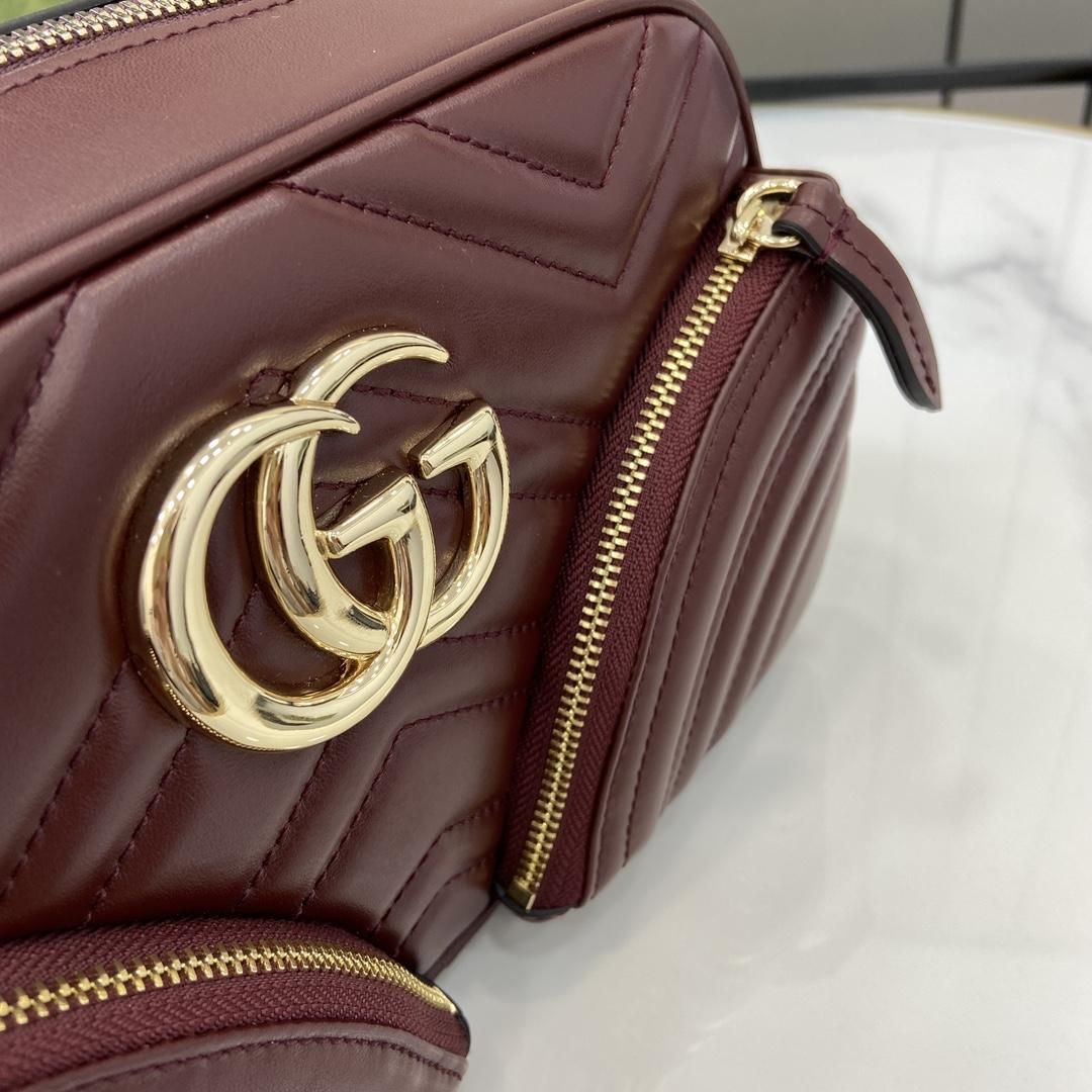 Gucci GG Marmont Small Shoulder Bag - DesignerGu