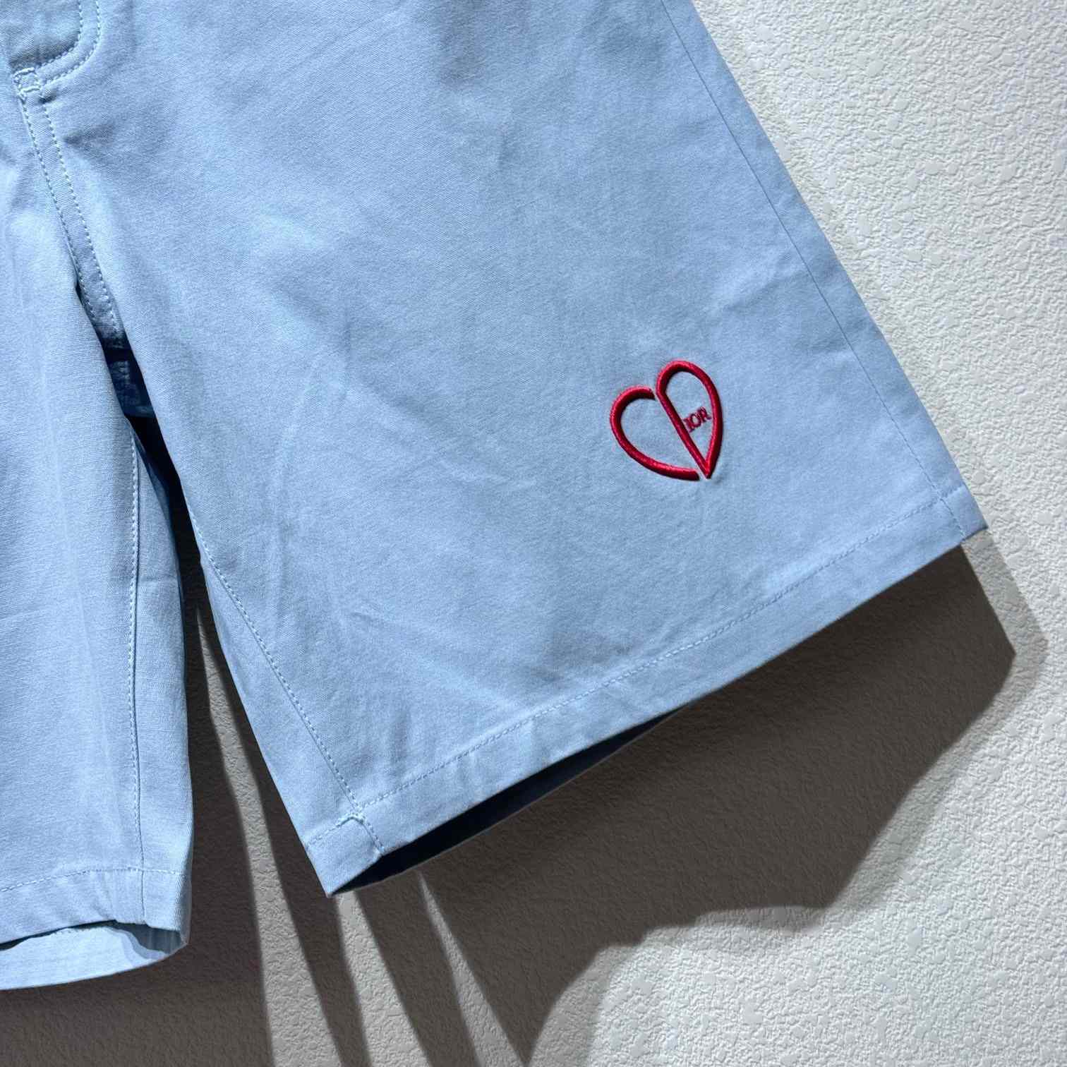 Dior CD Heart Bermuda Shorts - DesignerGu