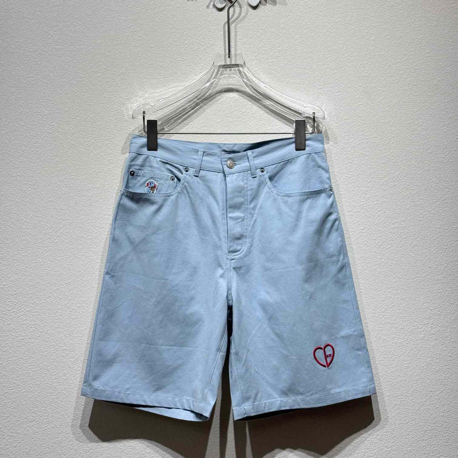 Dior CD Heart Bermuda Shorts - DesignerGu