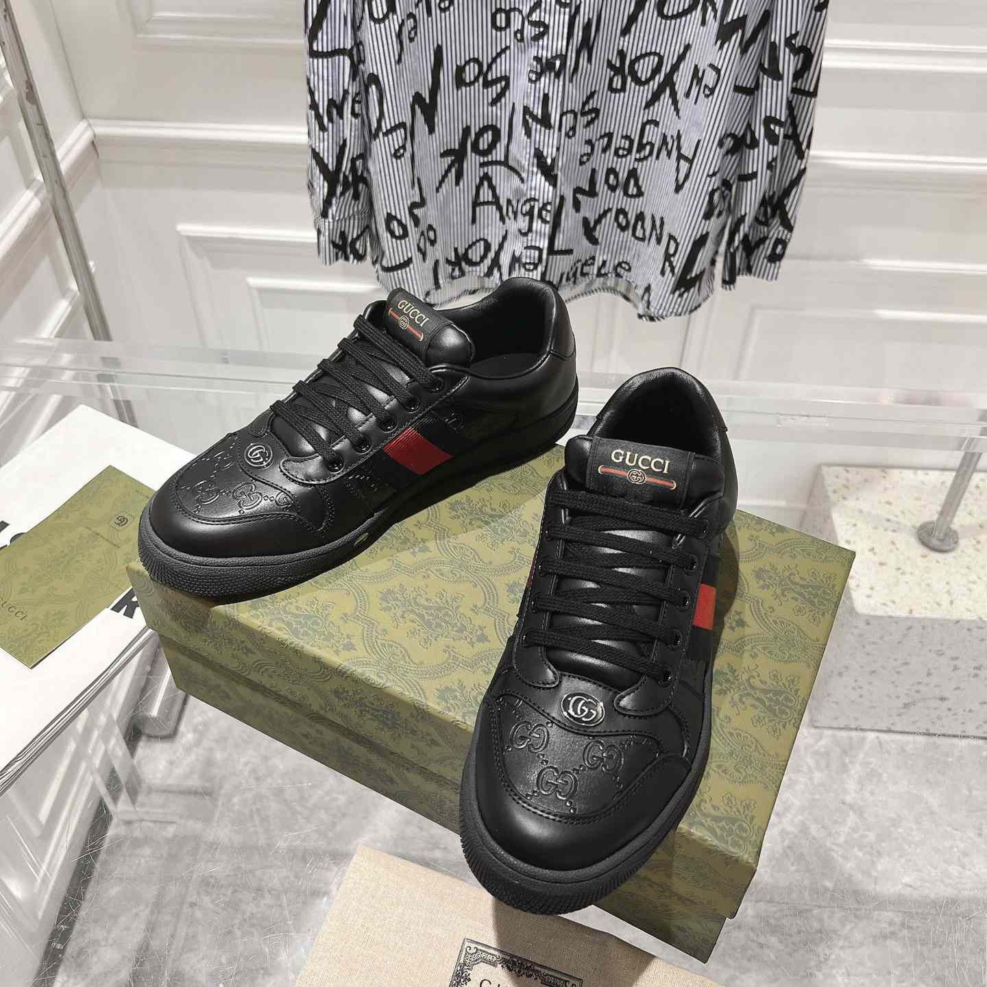 Gucci Screener Sneaker  - DesignerGu