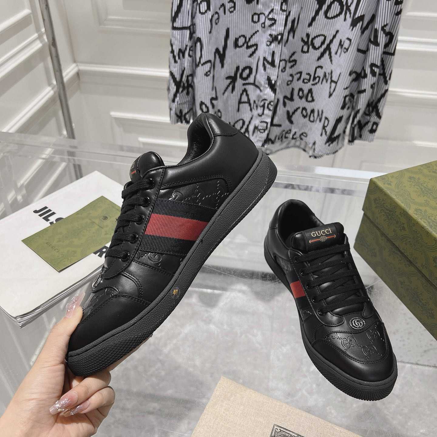 Gucci Screener Sneaker  - DesignerGu