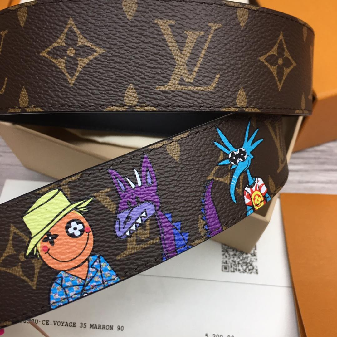 Louis Vuitton 40mm Reversible Belt - DesignerGu