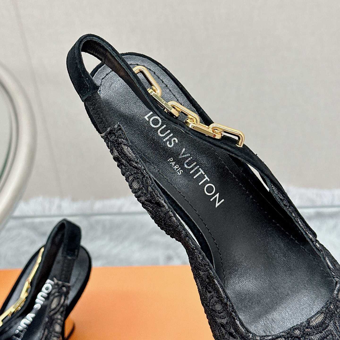 Louis Vuitton Sparkle Slingback Pump   1ACGZE - DesignerGu