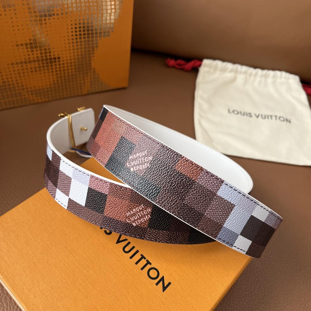 Louis Vuitton LV Initiales 40mm Reversible Belt - DesignerGu