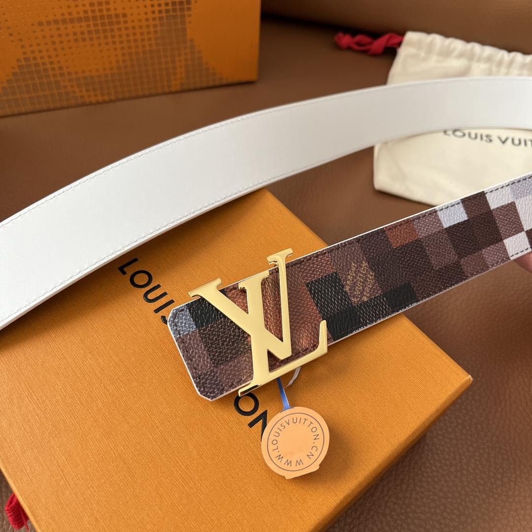 Louis Vuitton LV Initiales 40mm Reversible Belt - DesignerGu