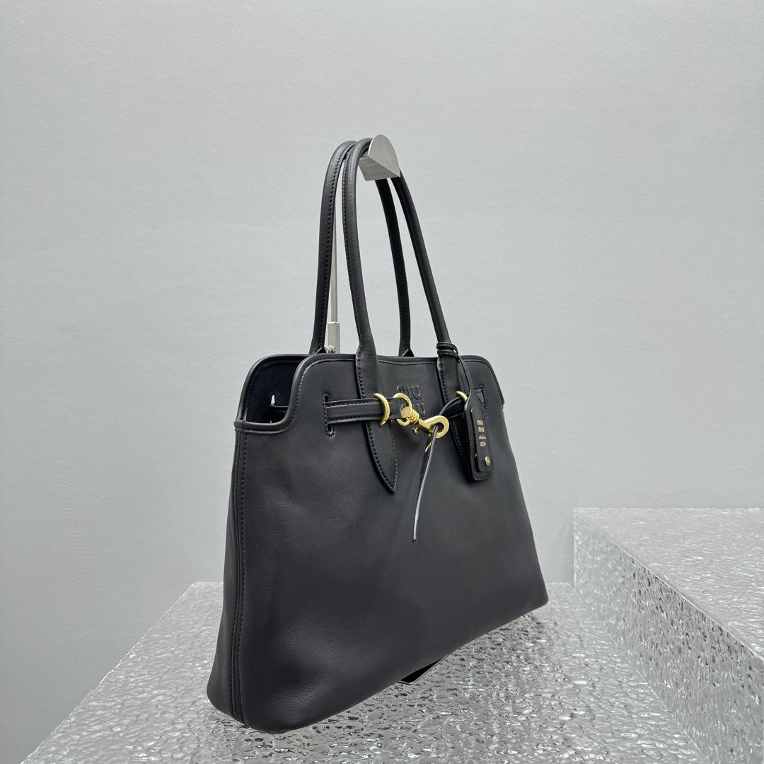 Miu Miu Aventure Nappa Leather Bag - DesignerGu