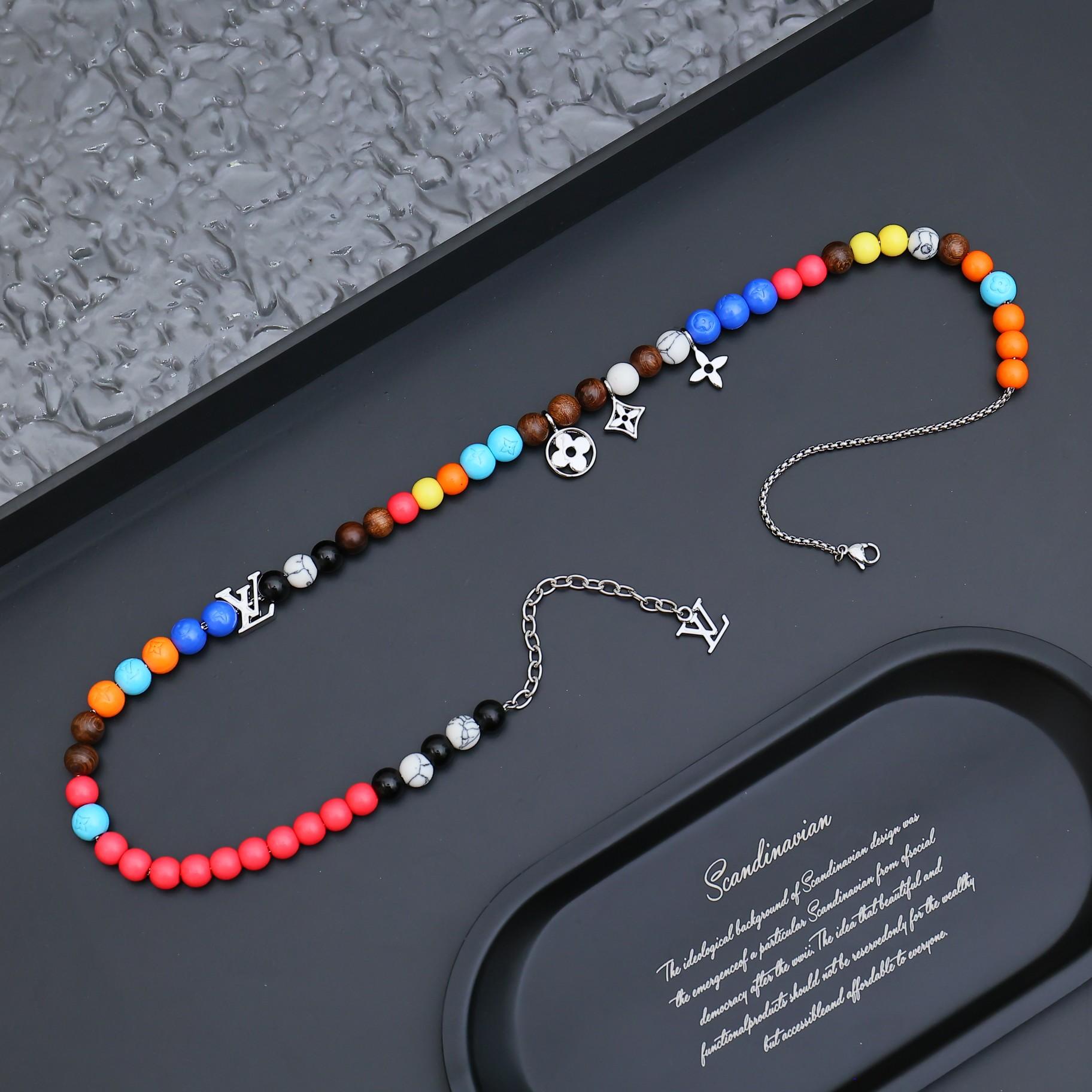 Louis Vuitton LVSurfin ' Beads Necklace    MO1891 - DesignerGu