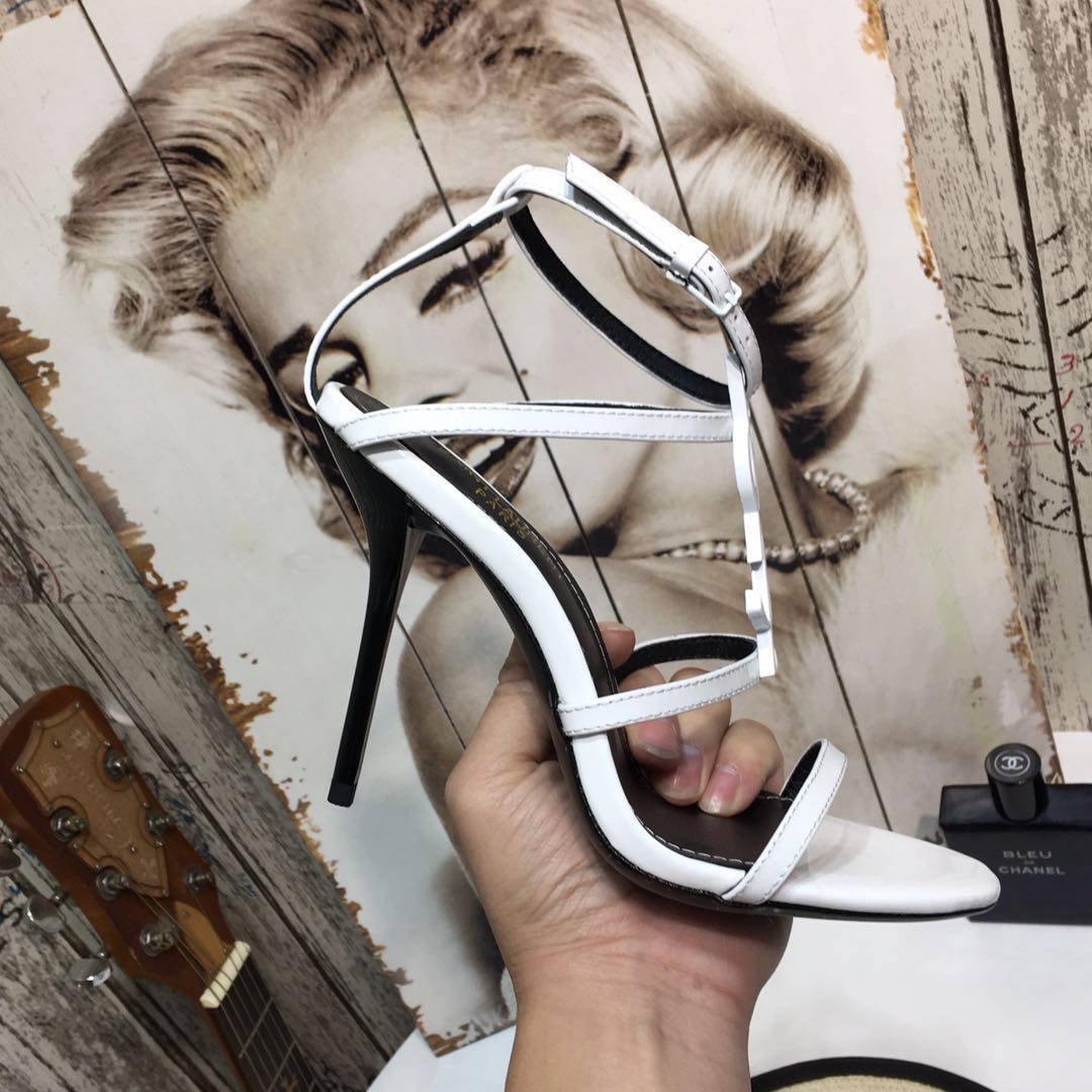 Saint Laurent Heel Sandals  - DesignerGu