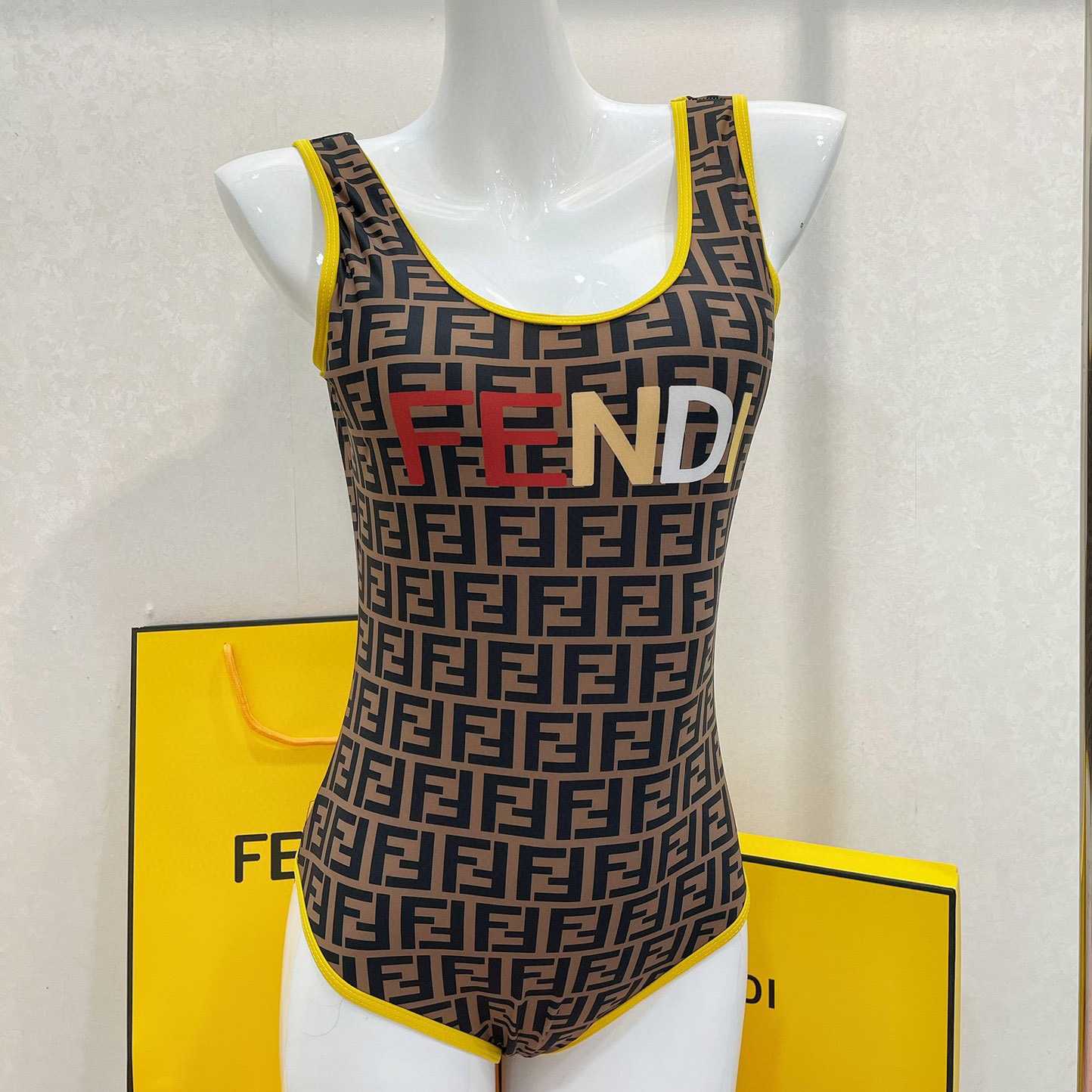 Fendi One-Piece Swimsuit - DesignerGu