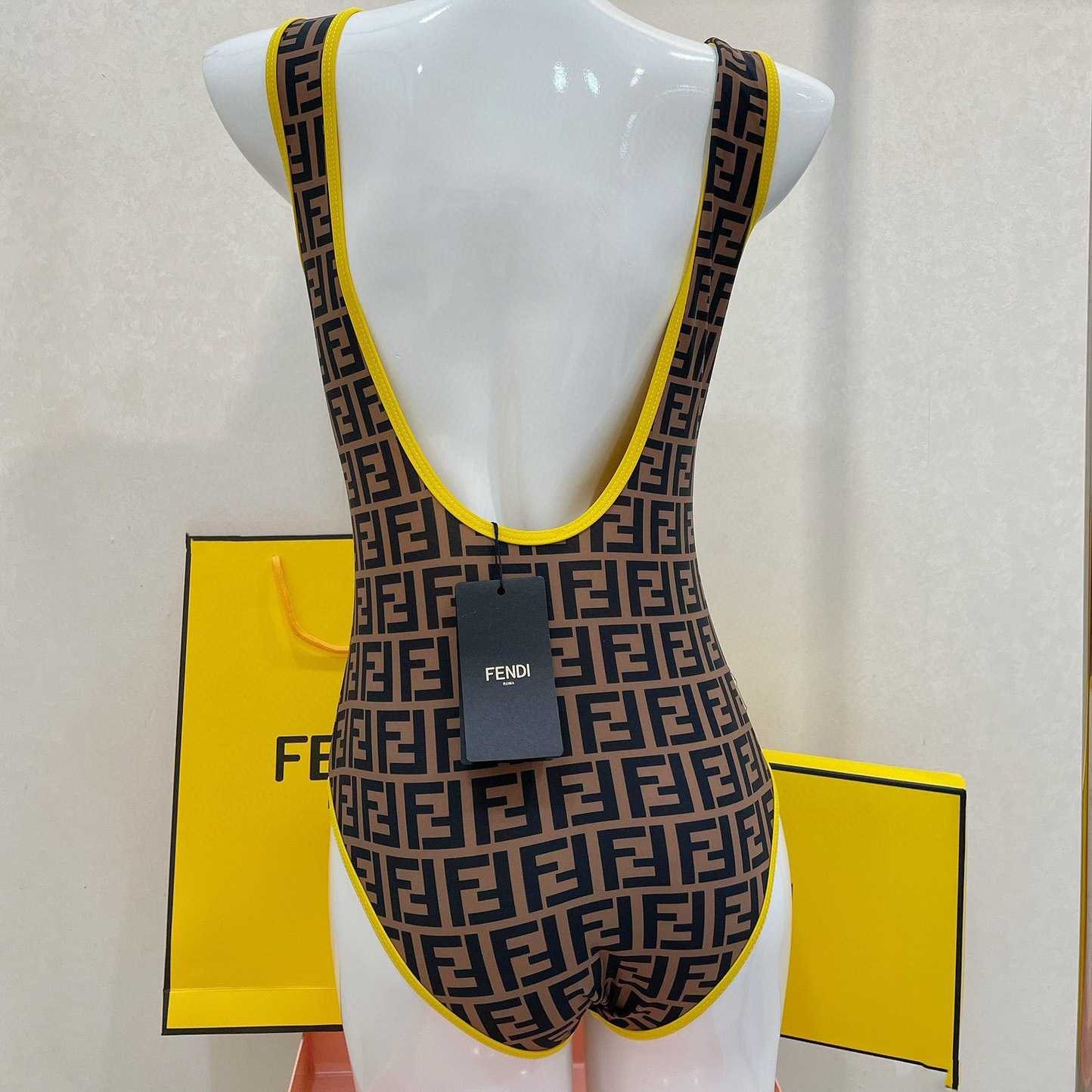 Fendi One-Piece Swimsuit - DesignerGu