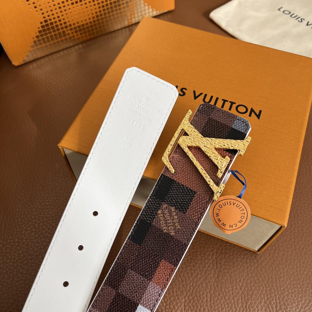 Louis Vuitton LV Initiales 40mm Reversible Belt - DesignerGu