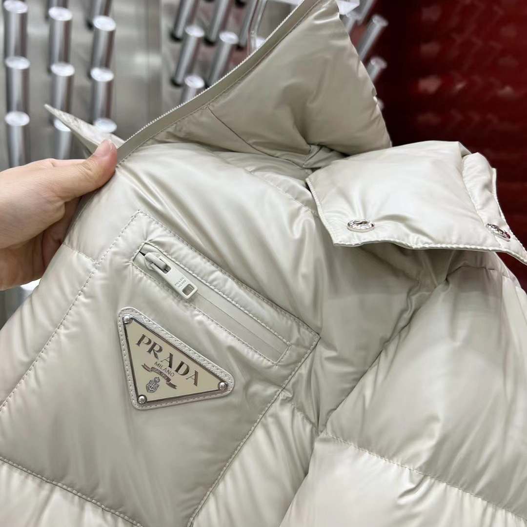 Prada Re-Nylon Down Jacket - DesignerGu