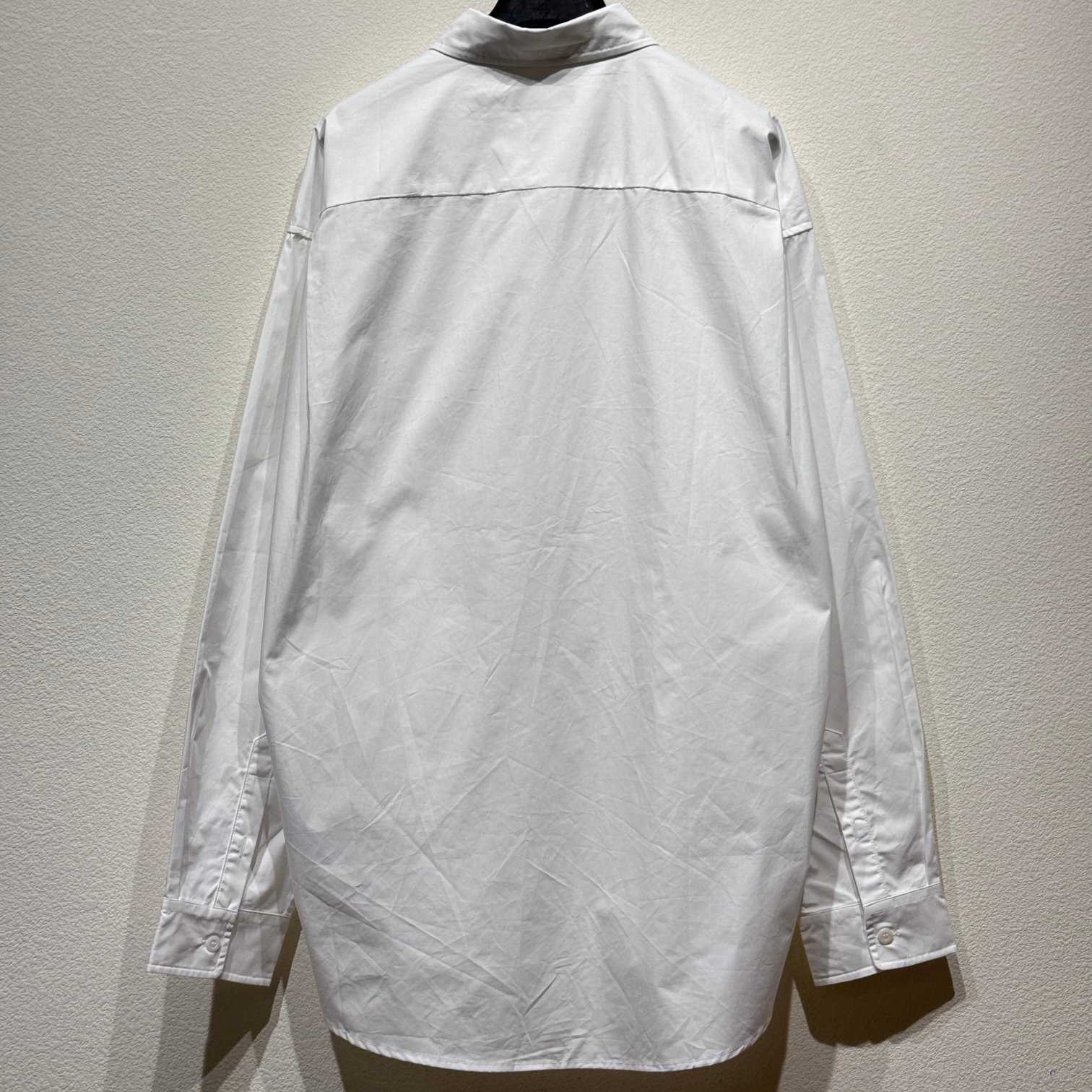 Balenciaga Loop Sports Icon Large Fit Shirt In White - DesignerGu