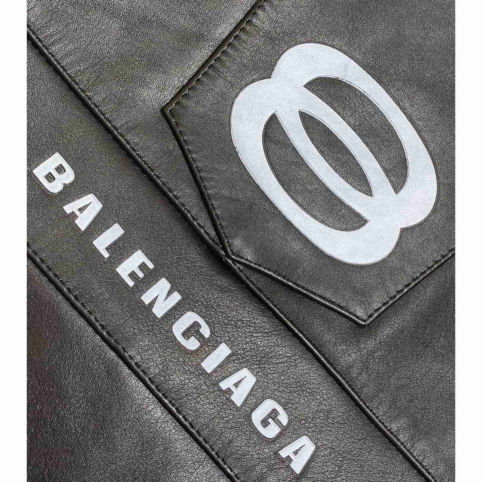 Balenciaga Unity Sports Icon Racer Jacket In Black  - DesignerGu