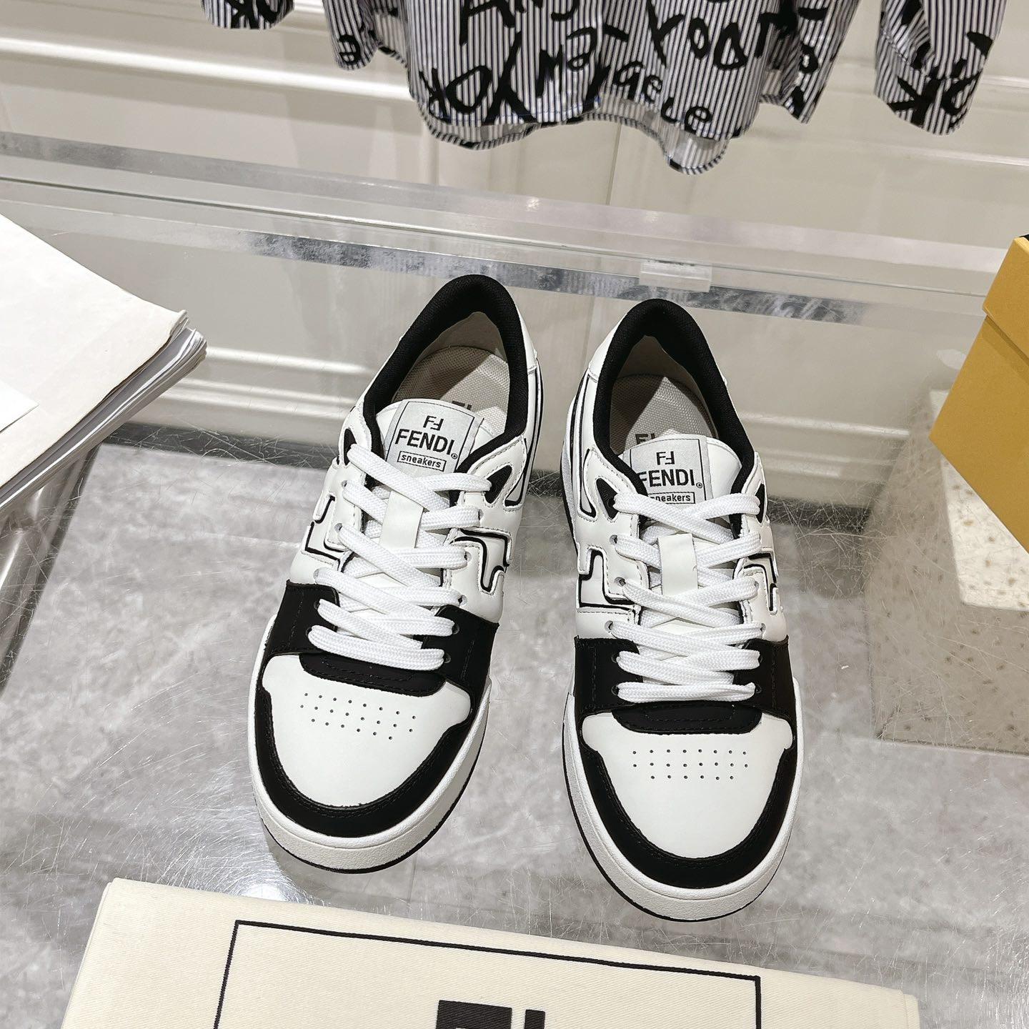 Fendi Match Sneakers - DesignerGu